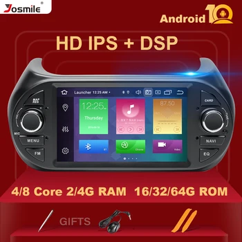 IPS DSP Android 10 autorádio DVD prehrávač Pre FIAT Fiorino Qubo Citroen Nemo Peugeot Bipper MultimediaGPS autoradio stereo 4GB 64 G