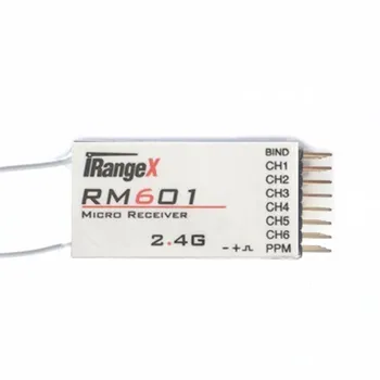 IRangeX RM601 2.4 G 7CH Micro DSM2 DSMX Kompatibilný Prijímač S PPM Výstup Pre Rc Lietadlo Časti
