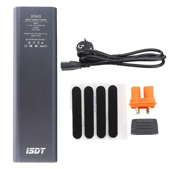 ISDT SP2425 BattGo 600W 25A LED Indikátor Inteligentný Napájací Adaptér S dvomi USB Nabíjania Výstup pre IDST O6 Nabíjačky