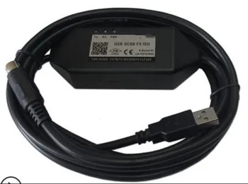 Izolácie Čip Kábel USB-SC09-FX PLC Programovanie Kábel SC-09 SC09 FX FX1N FX2N FX1S FX3U série PLC programovanie kábel 3m