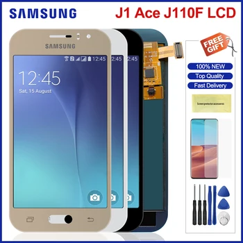 J110 Lcd Obrazovky Pre Samsung Galaxy J1 Ace J110 LCD Displej Dotykový Displej Digitalizátorom. Pre Samsung J110 Nastaviteľný Jas Lcd
