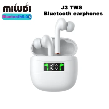 J3 TWS Bezdrôtové Slúchadlá Bluetooth Nepremokavé Business Headset Športové Slúchadlá Hudbu Slúchadlá Pre Xiao Huawei, Samsung Iphone