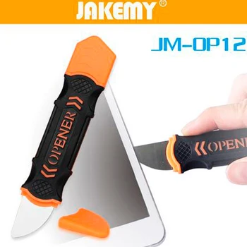 JAKEMY JM-OP12 Flexibilné Dvojité-end Kovové Otvorenie Zvedavými Nástroj pre Samsung / iPhone / iPad / Notebook / Tablet PC
