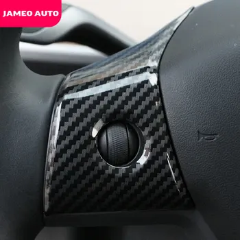 Jameo Auto Auto Styling Volantu, Trim Kryt Nálepky Dekorácie Prípade Tesla Model3 Model 3 2016 2017 2018 2019 2020