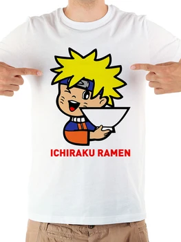 Japonsko, anime Naruto milujú Pikantné ramen vtipné tričko mužov jollypeach úplne nové biele krátky rukáv bežné homme cool lamen t tričko