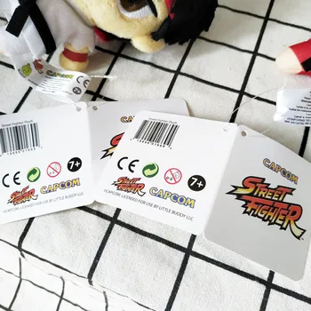 Japonsko Hru Street Fighte Kreslené postavičky RYU KEN GOUKI Plyšové Hračky Bábiky prívesok Prívesok Módne Deti Darček 16 cm Nového