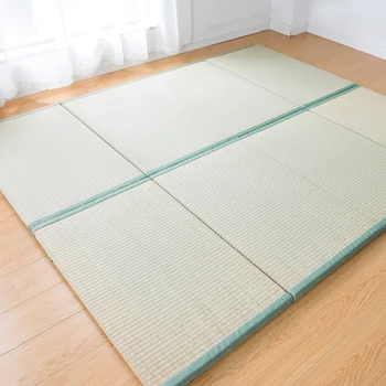 Japonsko Štýl Skladací Matrac Na Spanie Tatami Slamy Mat Domova Yoga Mat Tradičné Slamený Matrac