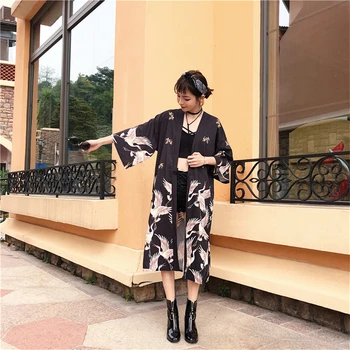 Japonské Kimono Tradičné Žena 2020 Dlho Kimono Cardigan Cosplay, Blúzky, Košele Yukata Žena Japonský Šaty Haori Oblečenie