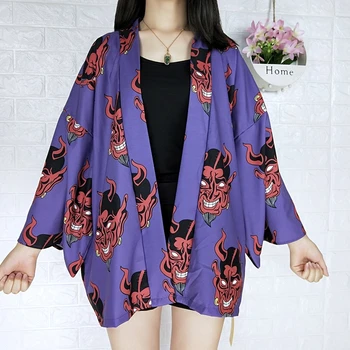 Japonské kimono yukata kimono cardigan módy blúzky, ženy 2019 dlhý rukáv cardigan haori tradičné kimonos FF001