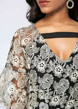 Jar, Jeseň Afriky Maxi Šaty Pre Ženy 2020 Black Fashion Šaty, Dlhé Šaty S Čipkou Bazin Vestido Dashiki Strany Afrických Oblečenie