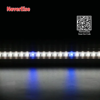 Jasné LED Osvetlenie Akvária Lampa 6Kinds Ultratenké pre akvárium Rastlín Trávy Rastú Terénne Svetla Nastaviteľný Držiak Zakrivené