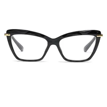 Jasné, Mačka Očí Okuliare Transparentné Okuliare, Optické Rámy, Luxusné Značky Módne Okuliare na Čítanie Armacao de oculos feminino