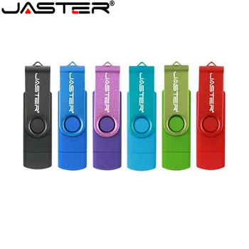 JASTER OTG high Speed disk USB flash drive64 GB 32 GB 16 GB 8 GB 4 GB externé úložné dvojité Aplikácia Micro USB Stick