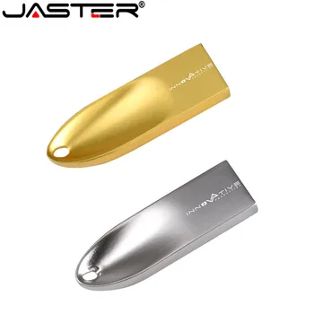 JASTER USB 2.0 horúce nové strieborné Kovové kl ' úč de Alta Velocidade flash disk 4 GB 16 GB 32 GB, 64 GB usb flash pero jednotky zákazníka, logo