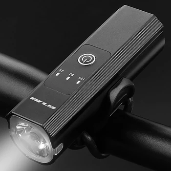 Jazda na bicykli 400 Lumen Rainproof USB Nabíjateľné Svetlo Požičovňa Bicyklov LED Predná Lampa Svetlometu Ultralight Baterka Bicyklov Svetla