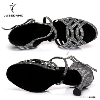 Jazz Dance Tanečné Tenisky Sandále na Vysokom Opätku Tanečné Topánky Tanečné Ženy Tango Topánky S Platformou Pohodlné a Mäkké JuseDanc