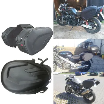 Jeden Súbor Nepremokavé Motocykel Sedlo tašky Moto Jazdecká Prilba Taška Bočné Vrecko Chvost Batožiny Kufor s Daždi Kryt