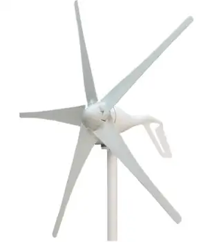 Jednoduchá Inštalácia Wind Mill 400W 12V 24VDC Horizontálnej Osi Veterných Turbín Čistej a Obnoviteľnej Energie