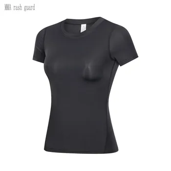 Jesenné a Zimné dlhé tričko Bežné Fitness Oblečenie pre Ženy Kompresie slim Top vysoká kvalita teplákové súpravy Jogging tričko žena