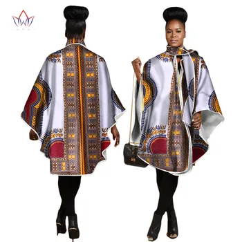 Jeseň Afriky Zákopy Srsti pre Ženy, Plus Veľkosť Afriky Oblečenie Afrike Tlač Oblečenie Dashiki Office Outwear Oblečenie WY1267