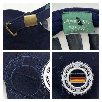 Jeseň Gorras Nemecko Vlajka Mužov rybárske šiltovku Nemecko Klobúk Mužov Snapback Kosti Nastaviteľné Wonmen Baseball Hat Klobúk Snapback