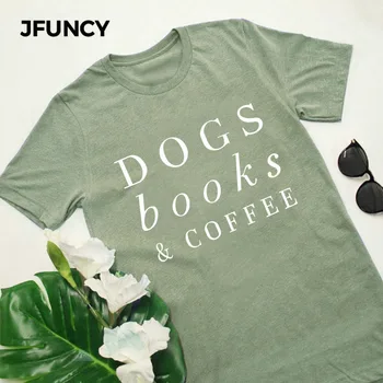 JFUNCY Plus Veľkosť Voľné Tričko Ženy Bavlna Topy List Tlač Letnej Ulici Bežné Tee Košele O Krk Krátky Rukáv Mujer T-shirt