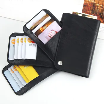 JIFANPAUL Multi-card výrobcov vlastné pánske a dámske peňaženky veľkoobchod vodičský preukaz sady rozšírené karty balík