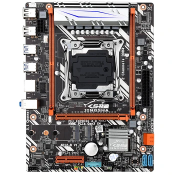 JINGSHA X99 D4 placa base combo con Xeon E5 2678 V3 LGA2011-3 CPU 2 uds X 8 = 16GB 2400MHz DDR4 memoria de M-ATX USB3.0 SATA3