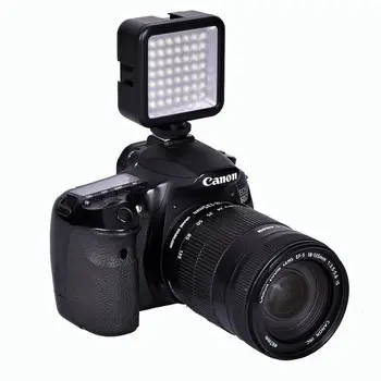 Jintu Mini W49 49 LED Svetlo na videosnímanie Fotoaparát na Čítanie Svetlo Foto Osvetlenie Pre Delá/Pre Nikon/Sony Fotoaparát alebo Videokamera smartphone
