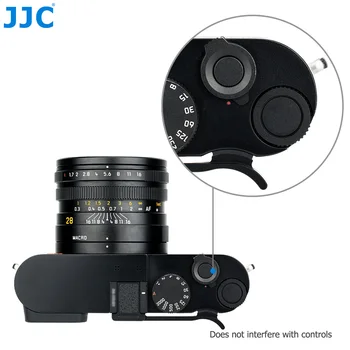 JJC Deluxe Kovové Palec Hore Rukoväť Pre Leica Q2 Fotoaparát Horúci Obuvi Kryt Hliníkové Rukoväte Kamery Príslušenstvo