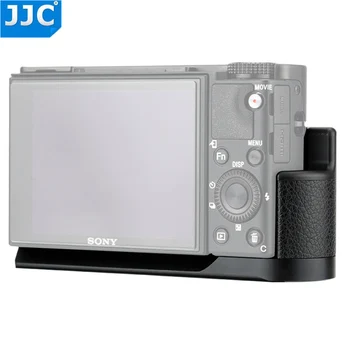 JJC Rýchle Uvoľnenie L Doska Držiak Vertikálny Strieľať Fotoaparát Základňu Držiaka Rukoväte Pre Sony RX100M6 RX100M5 RX100M5A RX100M4 RX100M3