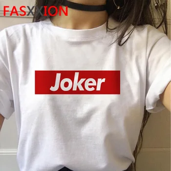 Joker T Shirt Ženy Tričko Žena Romeo Topy Plus Veľkosť Streetwear Vianočné Grafické Tees