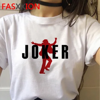 Joker T Shirt Ženy Tričko Žena Romeo Topy Plus Veľkosť Streetwear Vianočné Grafické Tees