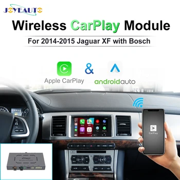 JoyeAuto Súprava Bezdrôtového pripojenia Apple Carplay Jaguar XF Android Auto Modul Aftermarket Rezervný Fotoaparát MIirroring Auto Play