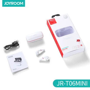 Joyroom Tws Slúchadlá Bezdrôtové Slúchadlá Bluetooth 5.0 Mini Slúchadlá S Mikrofónom Športové Slúchadlá Pre Smart Telefón Nabíjanie Box