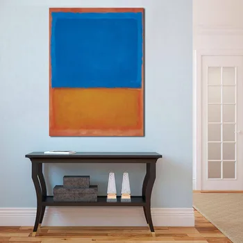 JQHYART Mark Rothko olejomaľba na Plátne Umenie Domova obrazov na Stenu Pre Obývacia Izba Moderne Č Rámu Obrázok