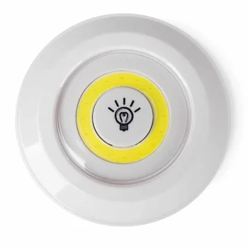 Juego de 3 focos LED con mando inalámbrico Led downlight para techo, cocina, baño, armario iluminación regulable y temporizador