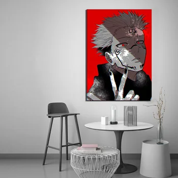 Jujutsu Kaisen Sukuna anime plátno maľba dekorácií na stenu umenie fotografie spálňa štúdia domov obývacia izba dekorácie vytlačí plagát