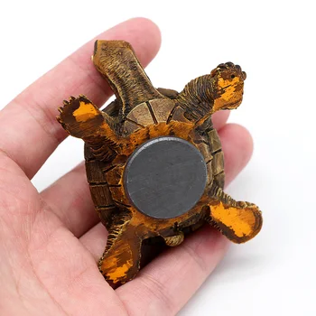Južná Amerika Ekvádor korytnačka magnetické chladnička vložiť turistické suveníry zviera 3D magnetické vložiť dekorácie korytnačka simulácia