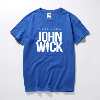 Ján Knot Kapitola 3 Keanu Reeves T-tričko Krátke Rukávy Strany Mužov Posádky Krku Tee Nové Letné Camisetas Hombre Streetwear T tričko