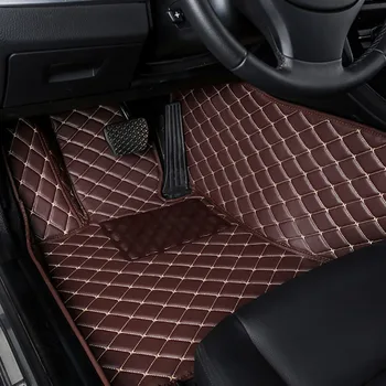 Kalaisike 1 Ks Vlastné auto podlahové rohože pre Všetky Modely Fiat Freemont 500 Bravo auto styling auto príslušenstvo