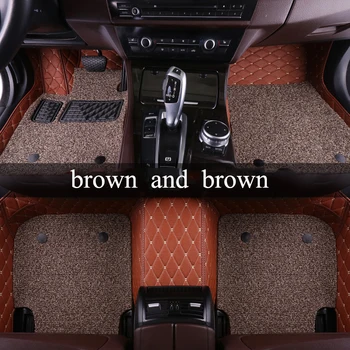 Kalaisike Vlastné auto podlahové rohože pre Hyundai Všetky Modely solaris tucson 2016 sonáta ix25 i30 getz prízvuk creta auto príslušenstvo