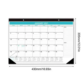 Kalendár Nový Nástenný Kalendár Vymazateľné Vertikálne Mesačný Ročný Plánovač Stolový Kalendár Prenosný Písací Stôl Kalendáre Plán Planner