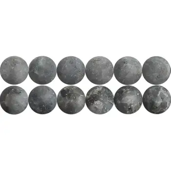 Kameň Korálky Väčšinu Veľkoobchodné Dodávky Zemného Black Flash Semi Precious Stone Dištančné 4 6 8 10 12 mm Korálky pre Šperky DIY Tvorby