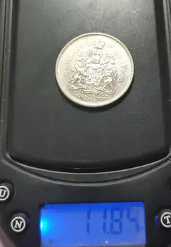 Kanada 20 Centov Elizabeth 1965 Staré Reálne Strieborná Originál Mince Zberateľské Mince