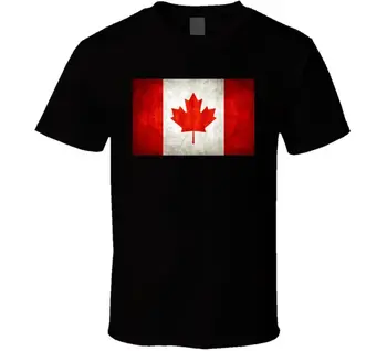Kanada T shirt Mužov Značky Clothihng Kvalitné Módne Pánske Tričko 0%Bavlna 2018 Muži T-Tričko tee