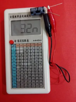Kapacita ESR meter / kondenzátora poruchy on-line tester / elektrolytický kondenzátor ekvivalent série vnútorný odpor meter