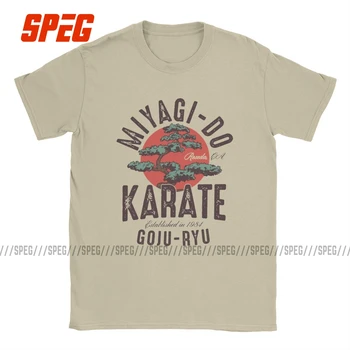 Karate Kid Cobra Kai T Košele pre Mužov Bavlna Creative T-Shirts Crewneck Tričká Krátky Rukáv Oblečenie Plus Veľkosť