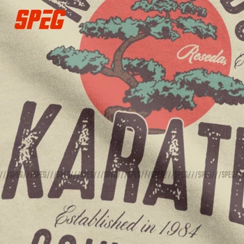 Karate Kid Cobra Kai T Košele pre Mužov Bavlna Creative T-Shirts Crewneck Tričká Krátky Rukáv Oblečenie Plus Veľkosť