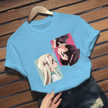 Kawaii Japonské Anime Wc Viazaný Hanako Kun T Shirt Ženy Inuyasha Tričko Grafické Tričko